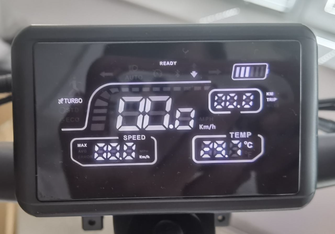 Electric Scooter LCD Display Panel — Edinburgh Scooters